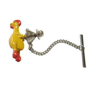 Rubber Chicken Design Tie Tack